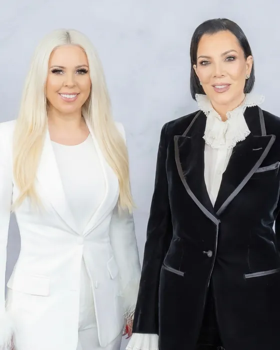 Ashley McPherson with Kris Jenner